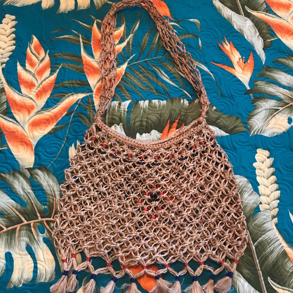 Wicker purse